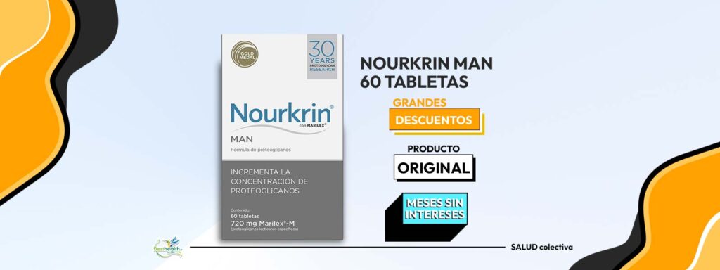 Nourkrin Man 60 Tabletas Tratamiento capilar contra la caída de Cabello para hombres 1 nourkrin man tratamiento capilar para la caida del cabello y crecimiento del cabello para hombres compra en linea descuent best health tienda en linea04